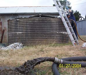 Old Corrugated Concrete